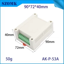 Cina 120*100*48mm AK-P-53A Din Terminal Block Block Box 128-5.08 Terminale 9 bit Bit ABS PCB PCB Box produttore
