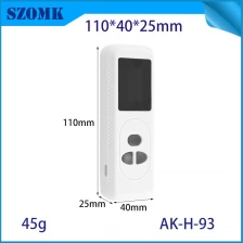 中国 110*40*25mm mm AK-H-93デジタルキーディスプレイリモートコントロールケースハンドヘルドPCB電子ボックス メーカー