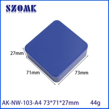 Cina AK-NW-102B Electronic Doorbell Shell Button Enclosure Security Self Defense Emergency SOS Shell 85*85*31MM - COPY - bt2pwl produttore