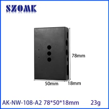 China AK-NW-108 Plastic Enclosure For Zigbee Iot Sensor Audio Housing For BLE Iot Device With Antennas 78*50*18mm manufacturer
