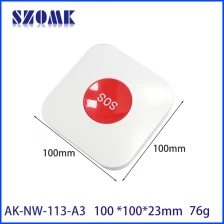 الصين AK-NW-113 SOS Ambreaty Contact Button Smart Call Bell Almerical Indist Nurse استدعاء المنزل استخدام جرس الجرس المسن المسنين العلبة البلاستيكية 100*100*ملم الصانع