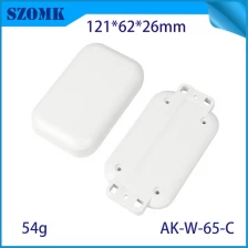 Китай AK-W-65C Project Box Pole Pole Polling Plastic Electronics Flange Круглые трубы для настенного винта 121*62*26 мм производителя