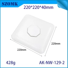 الصين AK-NW-129 ABS Wireless Router Batter Pateway AP Shell Shell Shell Shell Shell Sensor Sensor Plastic Housing العلبة 220*220*40mm الصانع