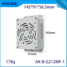 porcelana Diseño moldeado de 145 * 91 * 56,5 mm para protección de dispositivos al aire libre Caja de proyecto Montaje en pared Carcasa de sensor IoT Caja de plástico para PC industrial Caja de conexiones IP65 fabricante