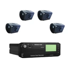 China 360 Panoramic View 8CH AHD AI MDVR Overview System car black box with wifi gps 4g 360 view function with 4 pcs 180-degree MDVR manufacturer