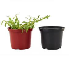 China Extra Large Gallon PP Black Plastic Anti-UV Forest Trees Flowers Outdoor Plant Pots For Sale manufacturer