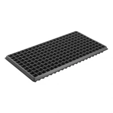 China 10x20 200 Cells 1 Inch Cheap Best Seed Plants Growing Seedling Microgreen Trays With Holes manufacturer