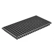China 10 x 20 200 Cells Leafy vegetables Best Plant Sprout Seed Microgreens Growing Tray With Holes manufacturer