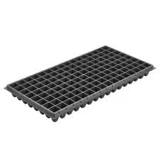 China 128 Cells Cheap Price Polystyrene Plastic Nursery Growing Deep Seed Trays For Sale manufacturer