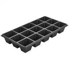 China 15 Plug Deep Large Cucumber Watermelon Plant Starting Seedling Seed Cell Trays For Sale manufacturer