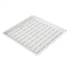 Chine Tente de jardin en plastique peu profonde blanche 4x4 plante culture hydroponique table d'inondation et de vidange fabricant