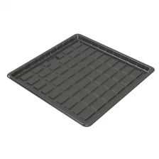 China Black 4x4 Shallow Plastic Plants Growing Hydroponic EBB and Flow Table manufacturer