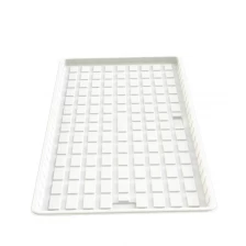 Chine Plateau d'inondation hydroponique de Microgreens de tente de croissance en plastique blanc peu profond 4x8 bon marché à vendre fabricant