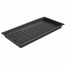 China 3x6 Black HIPS ABS Plastic Vertical Hydroponic Flood Plants Grow Farming Trays manufacturer