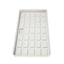 China 2x4 HIPS ABS Plastic White Ebb and Flow Hydroponic Plant Grow Flood Tray Suppliers manufacturer