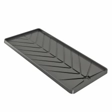 China Best Custom Plastic Fishbone Bottom Hidroponik Grow Drain Away Trays For Vegetables Plants manufacturer