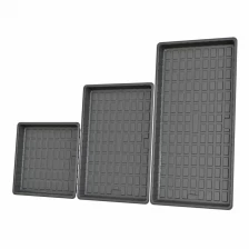 China 4x4 4x8 5x10 Black Large ABS Plastic Indoor Greenhouse Micro Greens Plant Vertical Hydropon Grow Tray manufacturer