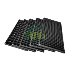 China 50 72 104 105 128 200 Cell Rigid Plastic Nursery Seeder Flower Plant Seed Seedling Growing Plug Tray manufacturer