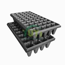 China Cheap Black Plastic 32 50 72 128 Cell Deep Large Hole Forestry Ute Nursery Seedling Tree Seed Trays manufacturer