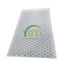 China Custom Colors UV Resistant Reusable PET Plastic Paddy Rice Seedling Throwing Parachute Seed Tray manufacturer