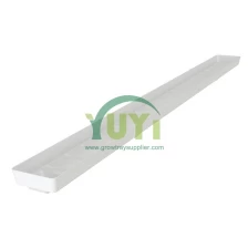 China 160mm Width Strawberry Growing NFT System Plastic Channel Guttering for Vertical Hydroponic Planting Cultivation manufacturer