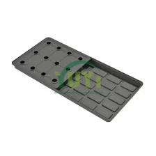 Trung Quốc Tùy chỉnh lớn 2x4 feet abs Khay trồng mô -đun bằng nhựa với nắp trồng thủy canh thẳng đứng của gia vị và rau quả nhà chế tạo