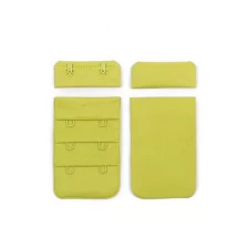 China China Factory Microfiber Edge Covered Bra Hook and Eye Tape Back Closures manufacturer
