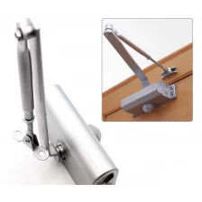 China China Aluminum Hydraulic Heavy Duty Automatic Door Closer With Sliding Arm factory manufacturer