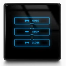 China Smart Home Curtain Mobile Control Touch Panel Switch Supplier China manufacturer