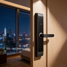 porcelana Sistema de cerradura inteligente para hotel con Bluetooth y protección contra robo fabricante