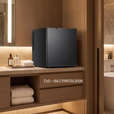 China Low-Noise Eco Thermoelectric hotel Mini Fridge manufacturer