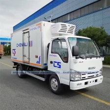 porcelana Proveedor japonés de camiones frigoríficos en China, camión frigorífico de 3 toneladas, camión frigorífico ISUZU fabricante