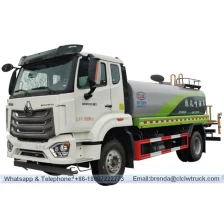 porcelana Howo 15m³ sprinkler camión fabricante