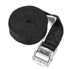China Premium Cargo Lashing Straps Manufacturer - Adjustable Truck Tie-Down Straps with Metal Hooks for Shipping & Storage manufacturer