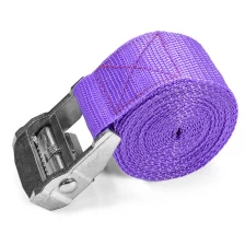 China Heavy-Duty Cargo Tie-Down Straps With Metal Buckles - Durable Logistics Equipment Supplier for Transport & Trucking manufacturer