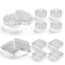 China Spiked Caster Cup Multi Surface Protection Leverancier stapelbare bureaustoelstoelblokken Duurzame Castor Cup Groothandel voor commercieel gebruik fabrikant