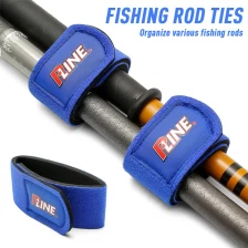 China Neoprene Fishing Rod Straps Manufacturer Supply Durable Adjustable Fishing Gear Accessories for Secure Rod Transport Organization manufacturer