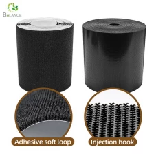 Chine Fabricant de boucle souple en nylon molle personnalisé tissu lavable et ruban de boucle durable réutilisable fabricant