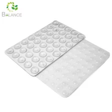 Cina PAD BUMPER in gomma in silicone trasparente 10x1,5 mm con forte fornitore all'ingrosso adesivo per la protezione dei mobili per porte dell'armadio produttore