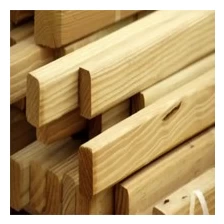 Chine Fournisseur d'usine poteaux en bois de pin naturel bien droits fabricant