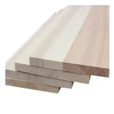 China Werkseitig gelieferte Pappel-Massivholzbretter werden individuell angepasst Hersteller