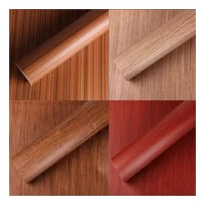 China Shandong Heze Professional Manufacture Decorative Paper Pvc Roll Film For Furniture paper melamine manufacturer