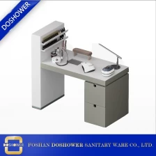 China modern clean lines with additional pencil drawer DS-J142 of sale mechanism hand glass nail desk - COPY - u68vpd - COPY - 28wbg4 - COPY - 6ce80v fabrikant