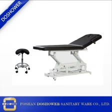China 4 motors  incline by gas lift DS-F1107 facial cleanser massage bed factory manufacturer