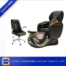 porcelana Fábrica de sillas de spa de pedicura de lujo DS-P1207 de masaje de cuerpo completo con tacto humano fabricante