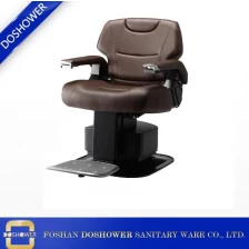 China Encosto reclinável ajustável DS-B0118 cadeira de barbeiro elétrica fabricante
