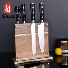 China Factory Supply Wood Knives Blocks Storage Knife Organizer Block Stand Holder manufacturer