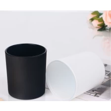 China 4oz 6oz 10oz 12oz matte black candle jars candle holders for candle making manufacturer