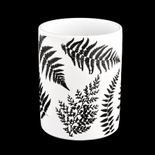 China New Arrival Beautiful Empty Ceramic Candle Vessels Wholesale manufacturer
