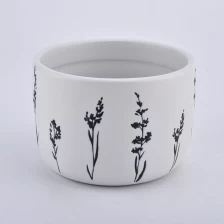 China large ceramic candle container with home decoration manufacturer